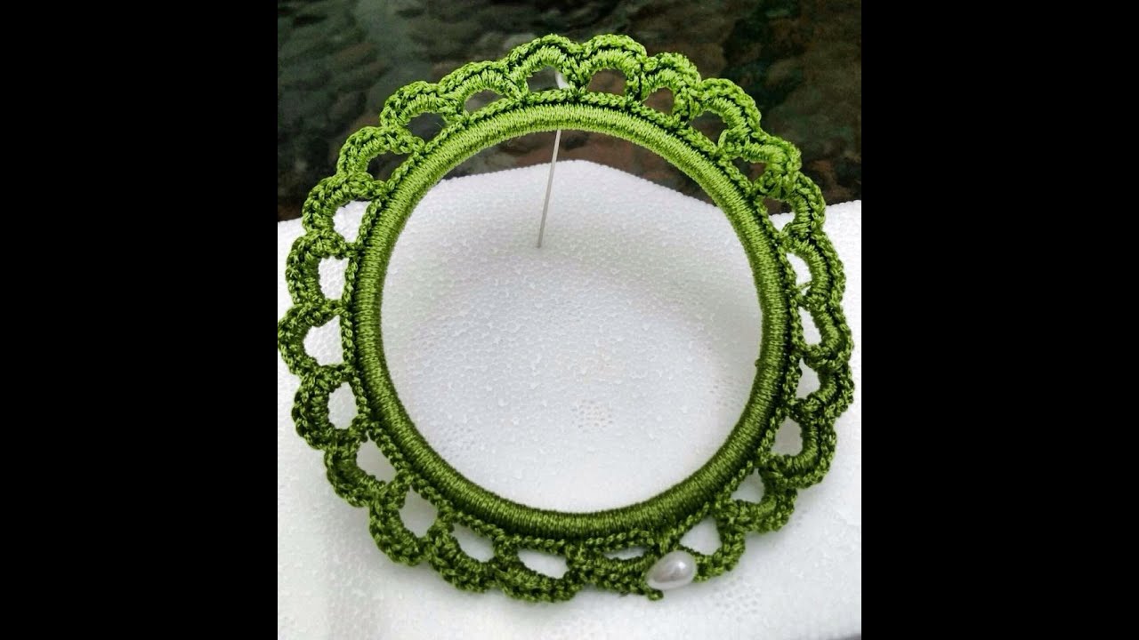 hacer paso a paso una pulsera de crochet