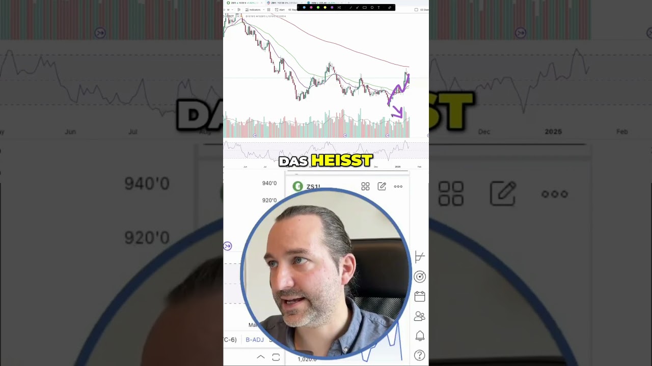 Optionsverkauf im Sojabohnen-Future