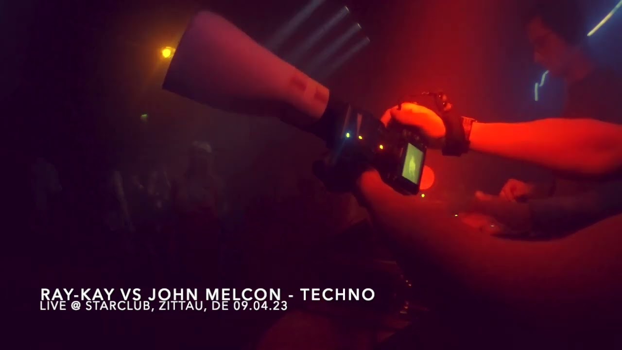 Ray-Kay vs John Melcon - live @ Starclub, Zittau Techno