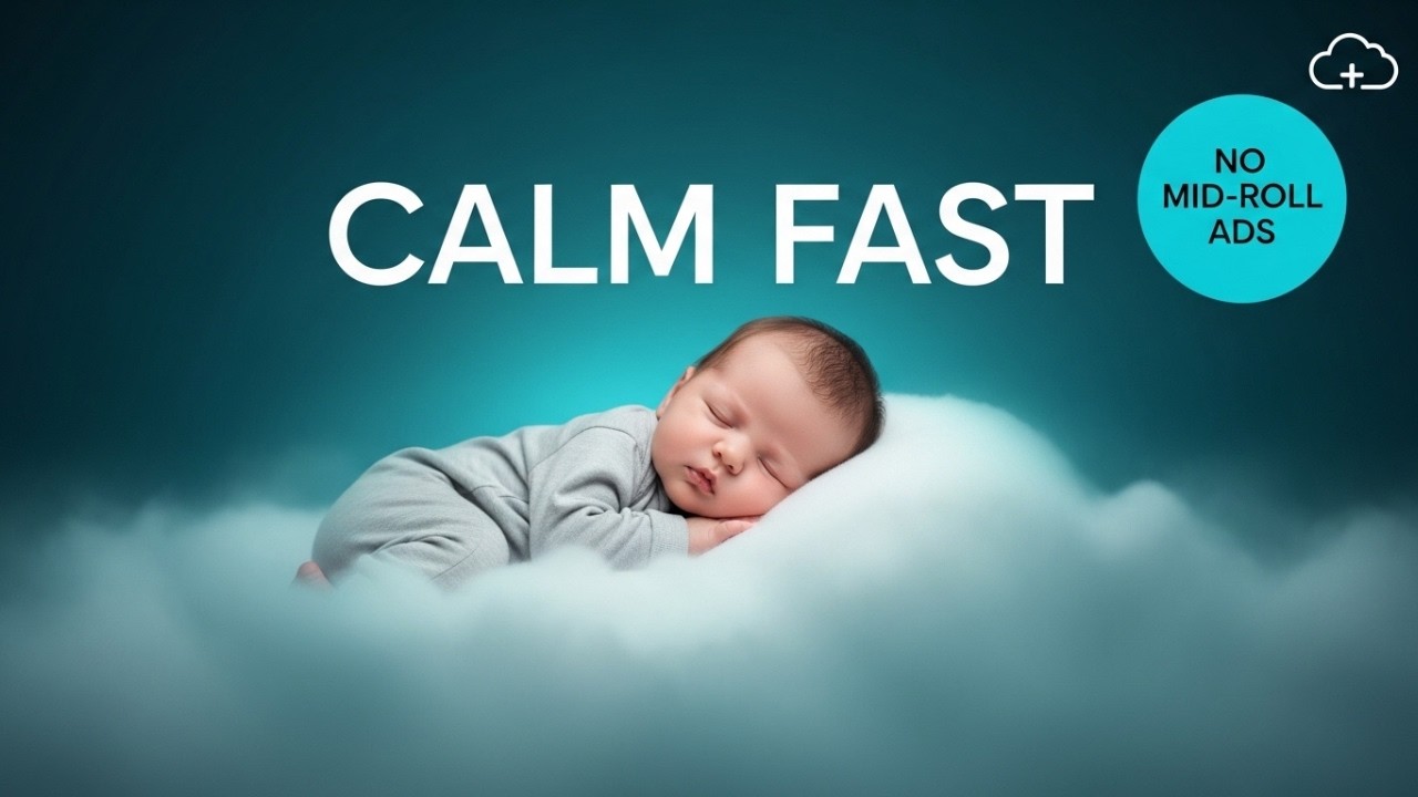 baby sleep sounds for fussy babies 0-6 months womb sounds brown noise shushing