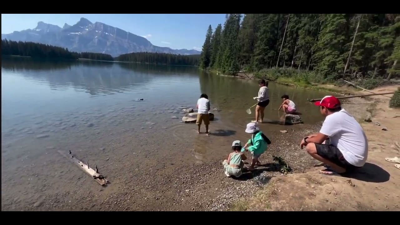 Two jack lake at Calgary Alberta Canada 2024