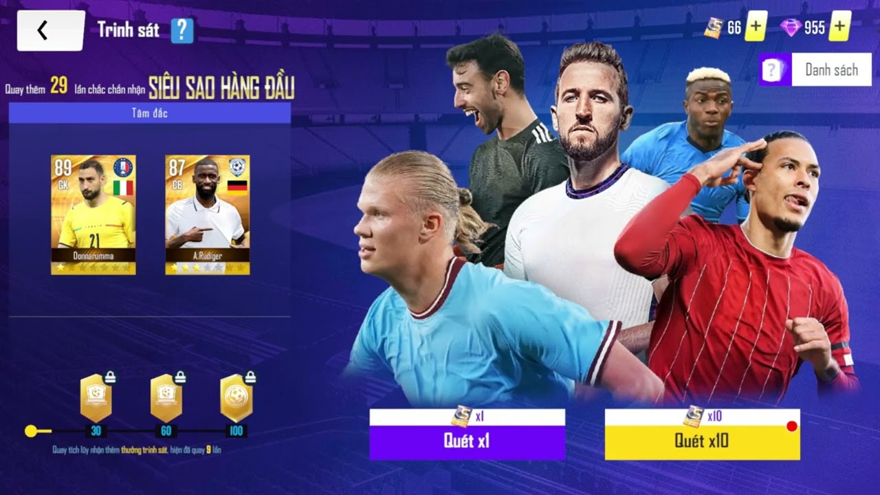 Mở thẻ cầu thủ 66 vé có thu nhập không ?? | Football Pro VTC
