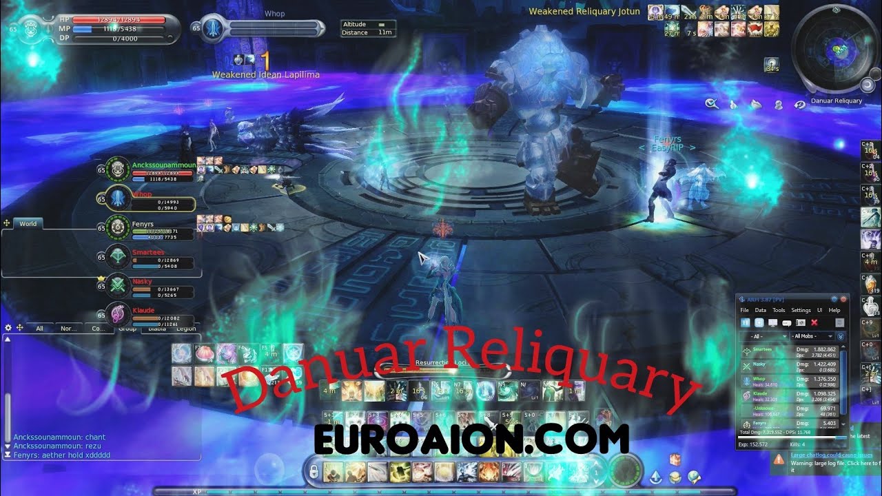 Danuar Reliquary (Cleric) almost fail... HARD! (euroaion.com)