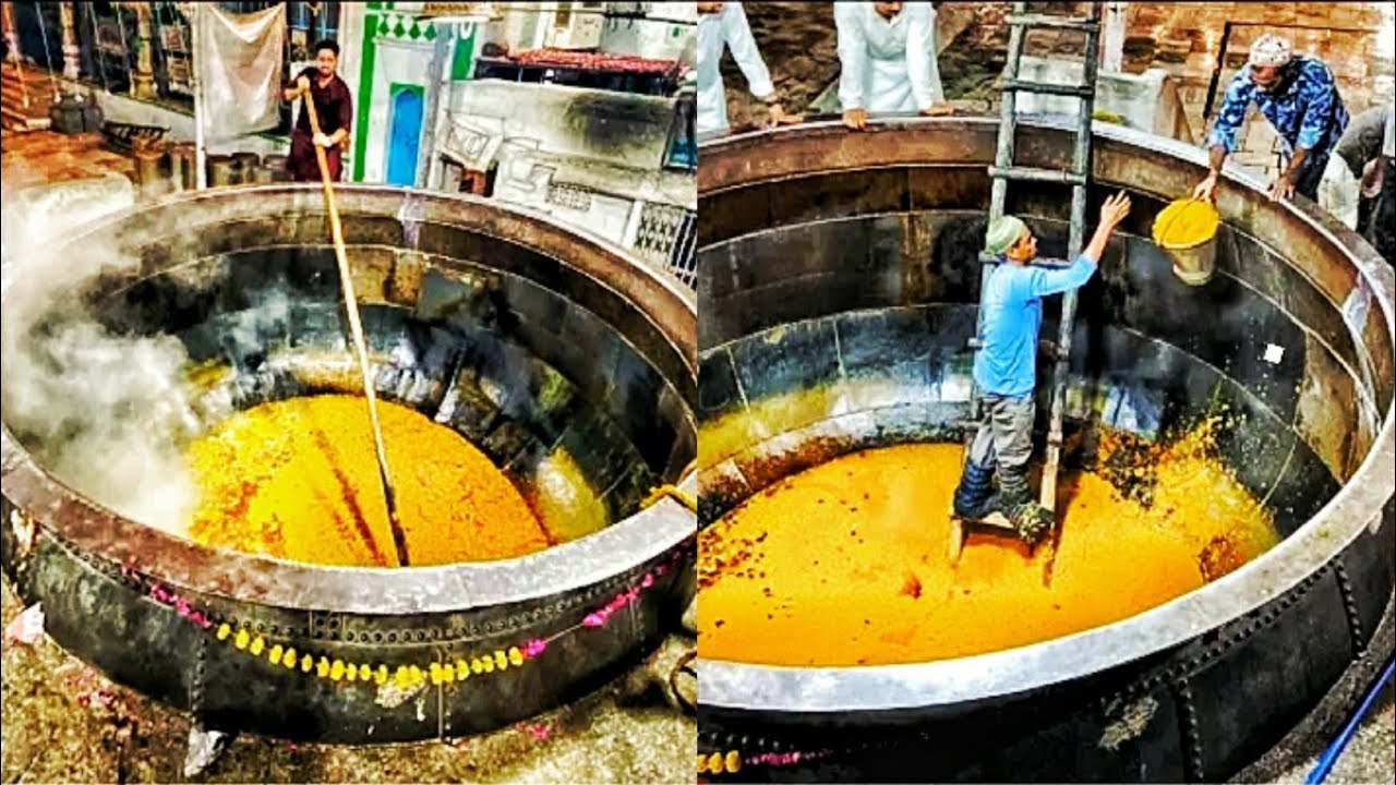 Ajmer dargah's world's biggest 4800 kg kadai😱😱. পৃথিবীর সবথেকে বড় কড়াই ৪৮০০কেজির।