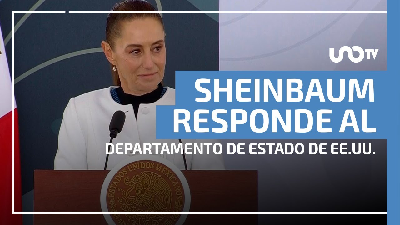 Sheinbaum pide a EE. UU. hacer su parte en consumo de drogas, lavado de dinero y armas