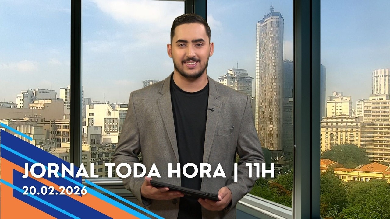 Jornal Toda Hora | 11H | Sexta-feira (20/Fev/2026)