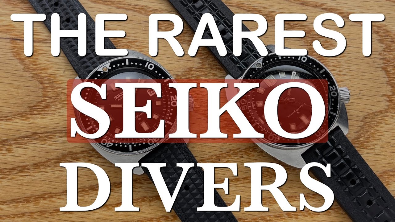 Could These Be The Rarest Seikos?
