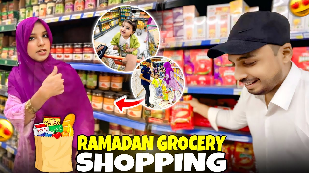 Покупки продуктов на Рамадан завершены😍| Столько денег уже потрачено😱!