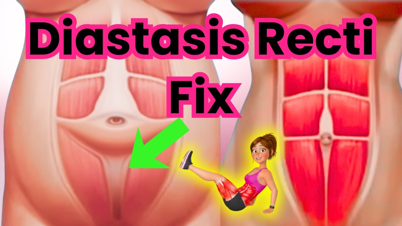 8-минутная ежедневная тренировка для мышц кора, тазового дна и диастаза прямых мышц живота для за...