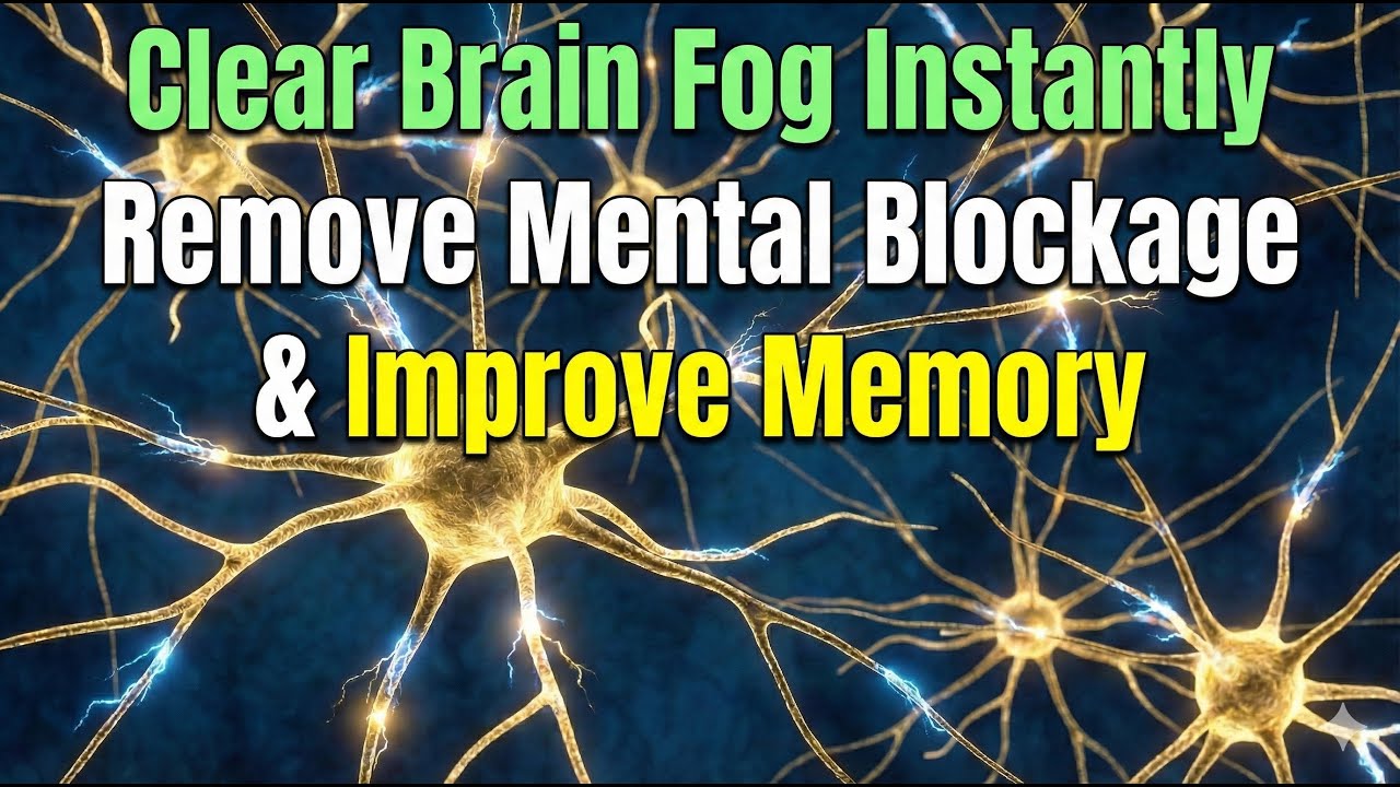 Clear Brain Fog Instantly : Remove Mental Blockage & Improve Memory (40Hz Gamma Waves) Studio pH7.0