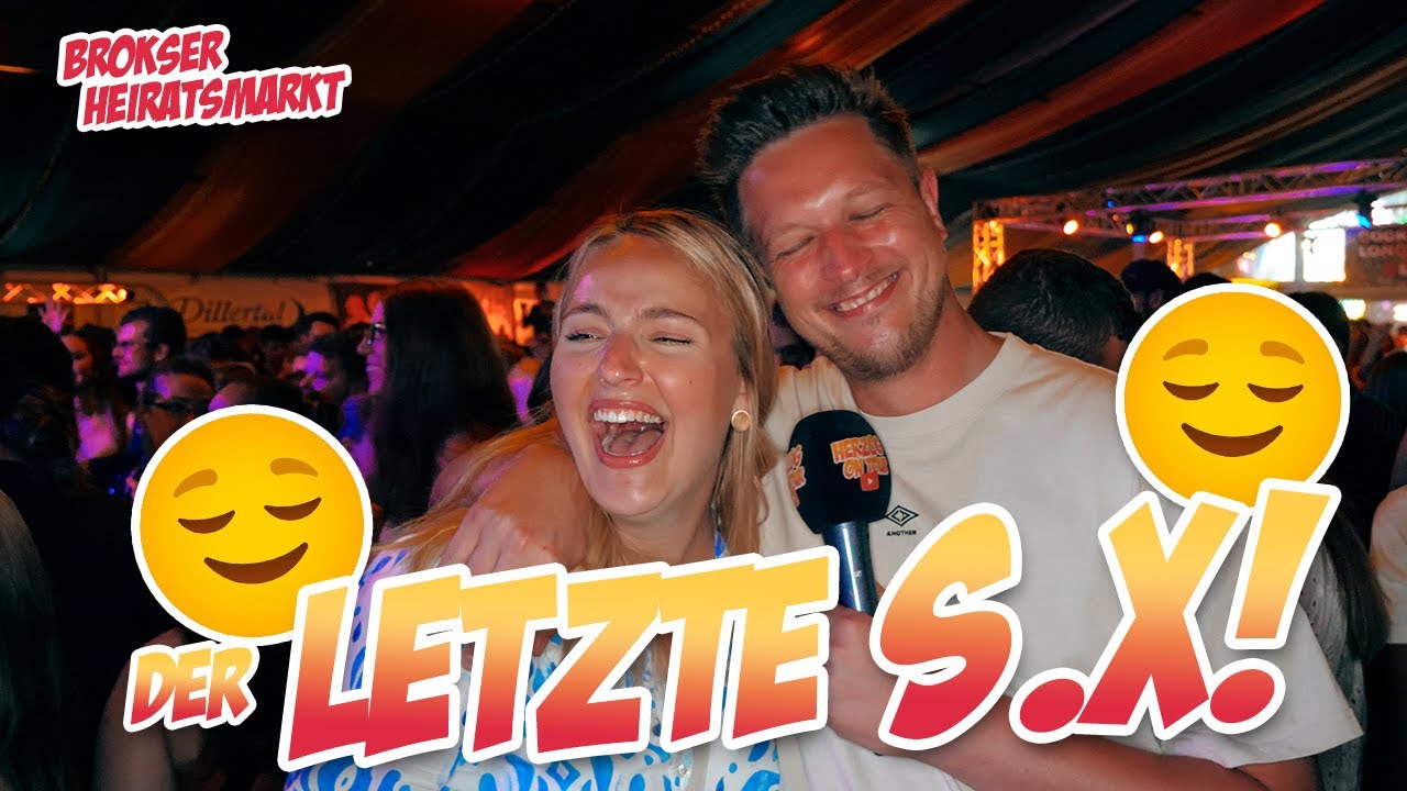 Der letzte S.X! 😌😌 Straßenumfrage Brokser Heiratsmarkt