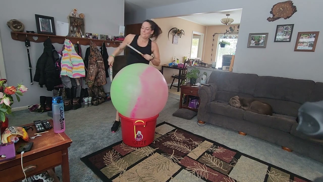Unstoppable cardio drumming routine