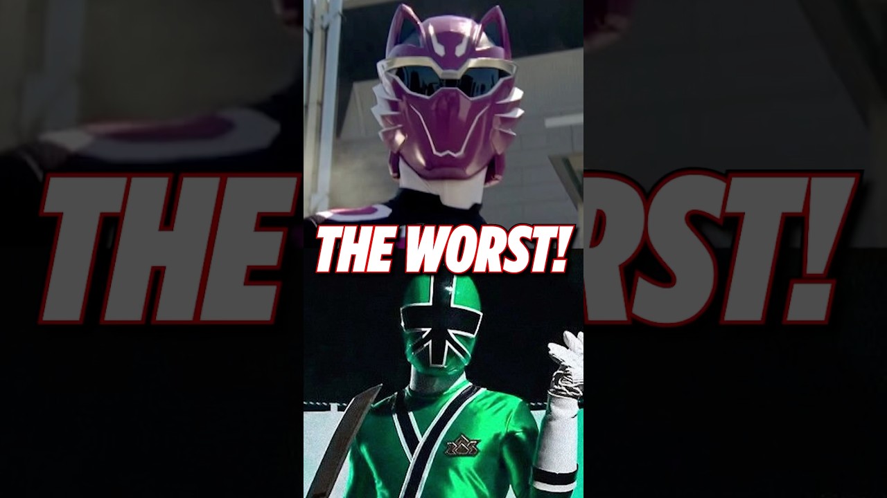 Most HATED #powerrangers suits?