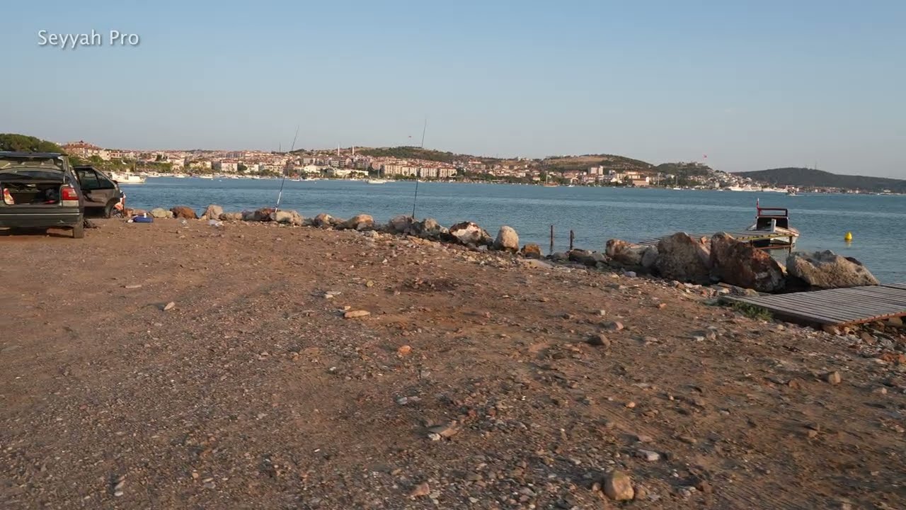 Ayvalık Lale Adası Kıyısında Sessiz ve Huzurlu Bir An 4K Pro Çekim