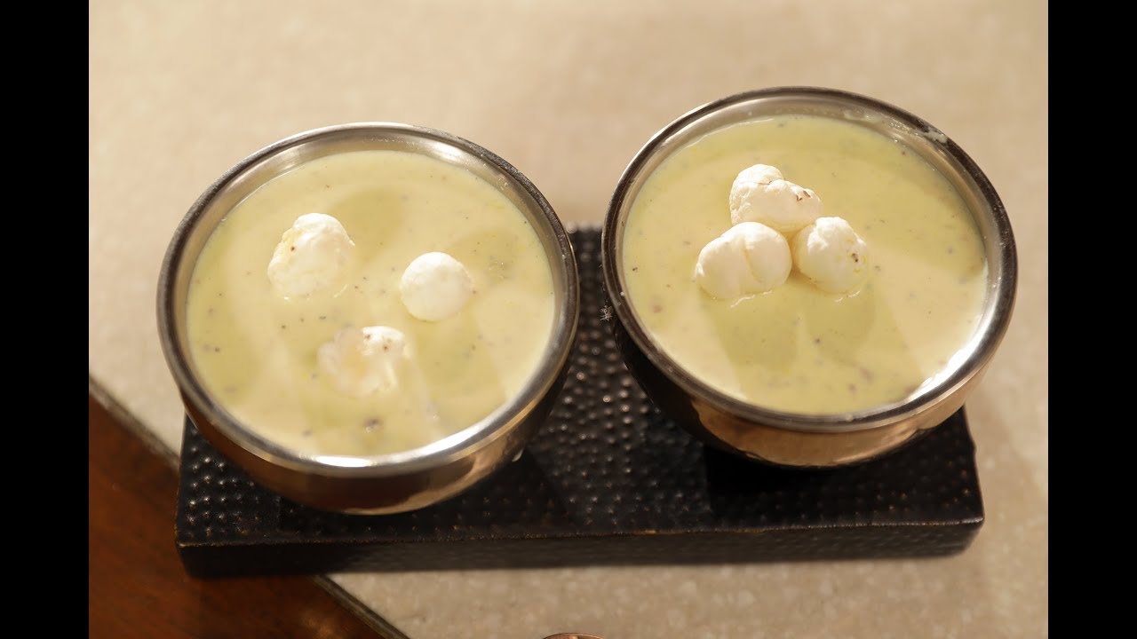 Makhane Ki Kheer | Family Food Tales with Mrs Alyona Kapoor | Sanjeev Kapoor Khazana