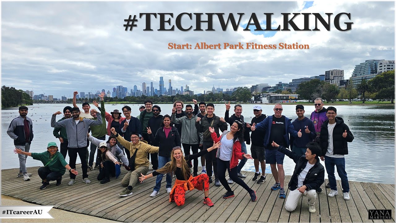 Join Our #TechWalking Networking Event in Melbourne!