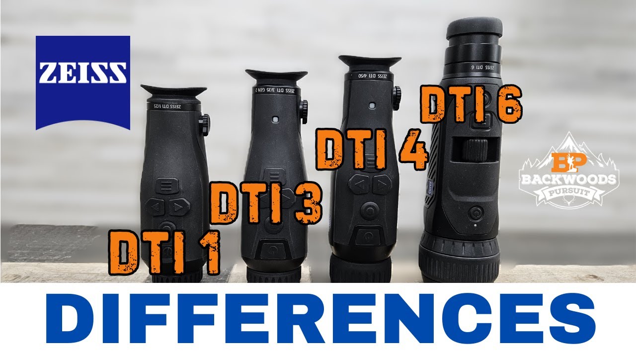 PART 1 - Zeiss Thermal Monocular Comparison | DTI 1 vs 3 vs 4 vs 6