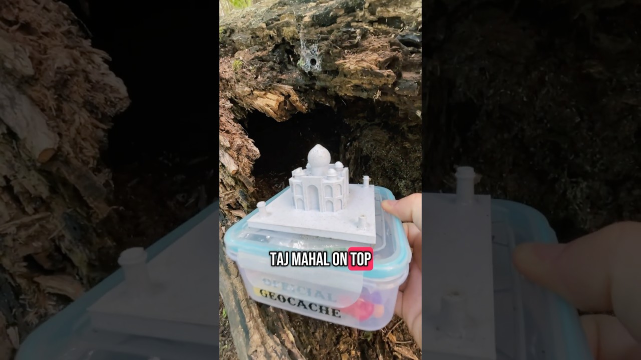 These Geocaches Take You Around The World! #geocaching #3dprinting #geocache