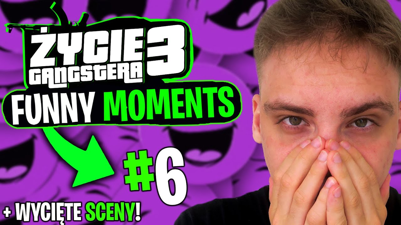 NAJLEPSZE MOMENTY + WYCIĘTE z GTA V ŻYCIA GANGSTERA! #5