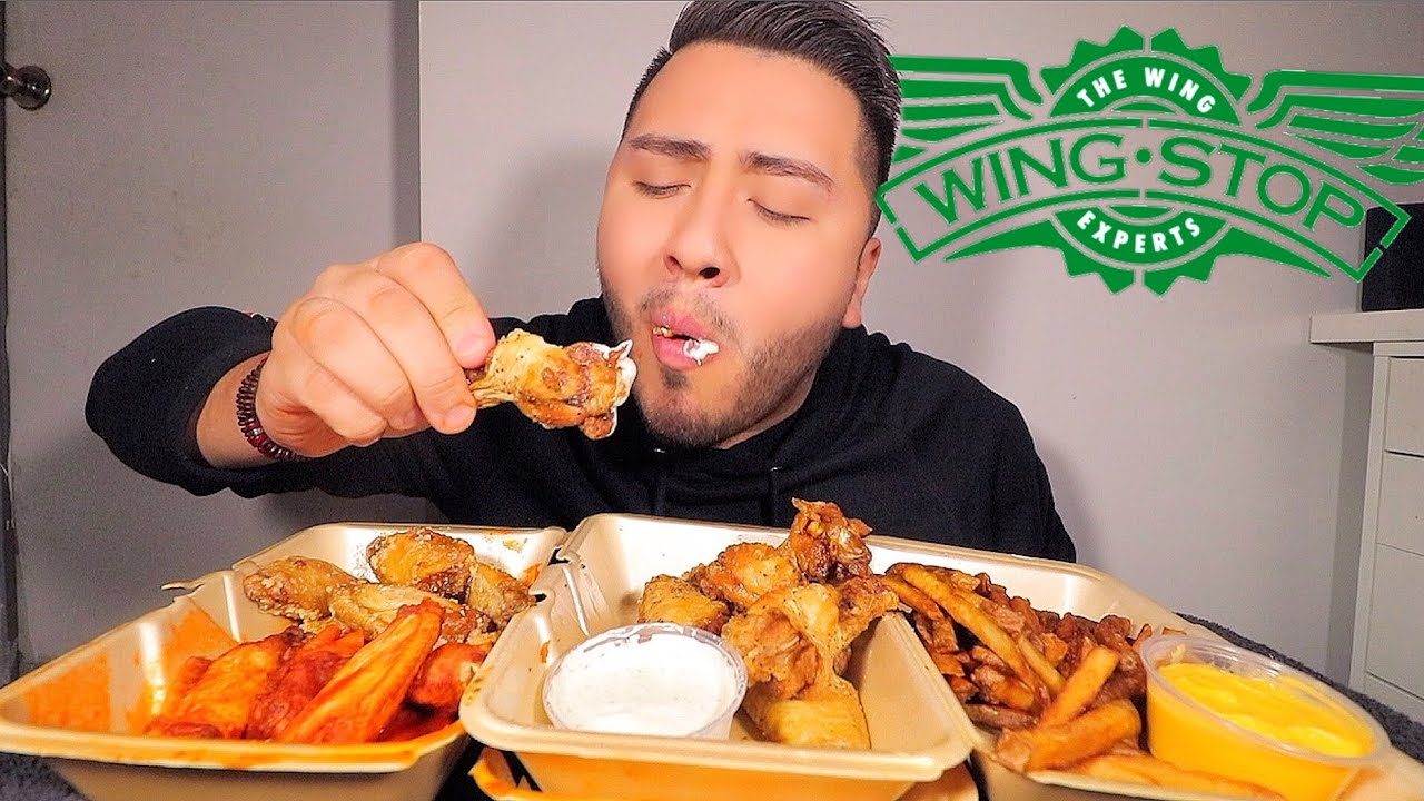 МАССИВНЫЙ WINGSTOP MUKBANG! | ШОУ С ОБЕДОМ