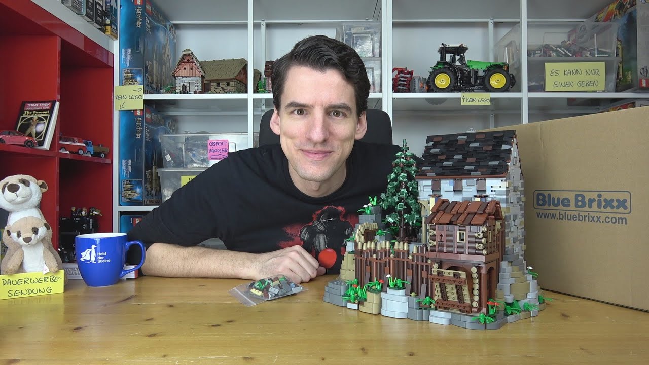 Die beste Burg aus Bausteinen! 5250 Teile ergeben BlueBrixx® Specials 102818 Burg Blaustein
