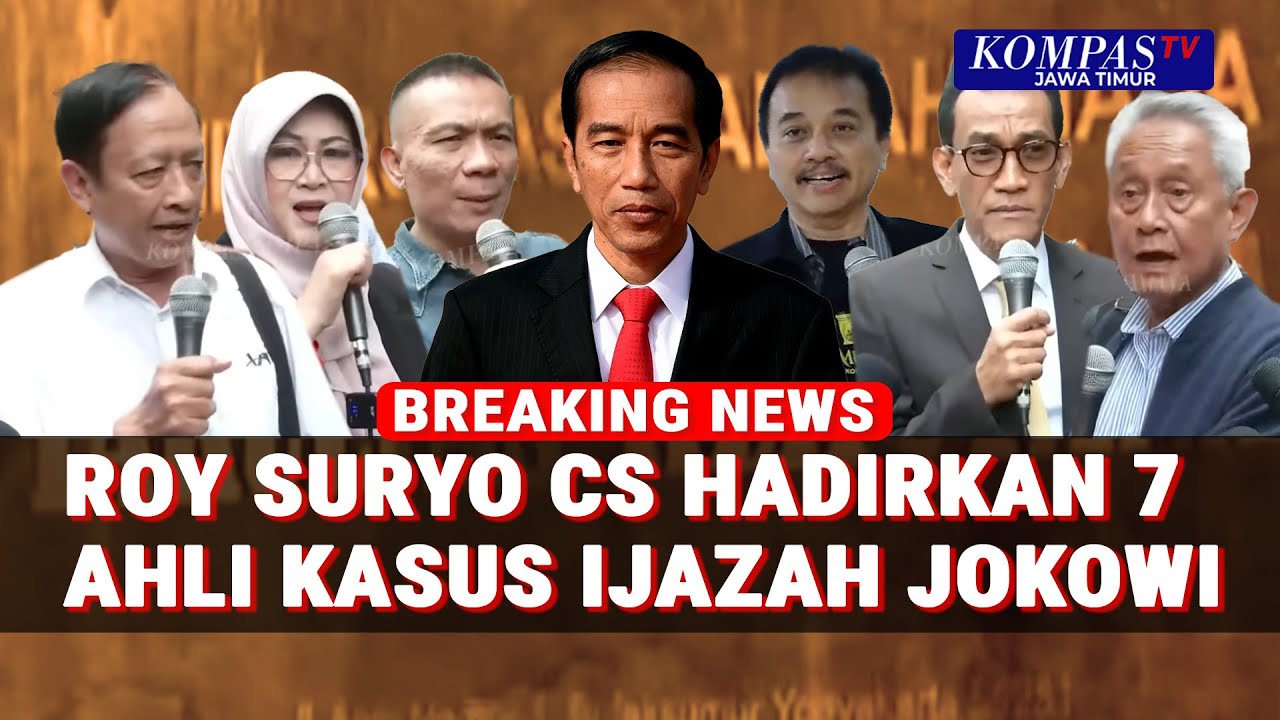 [FULL] Roy Suryo Cs Blak-blakan Hadirkan 7 Ahli di Kasus Ijazah Jokowi Polda Metro