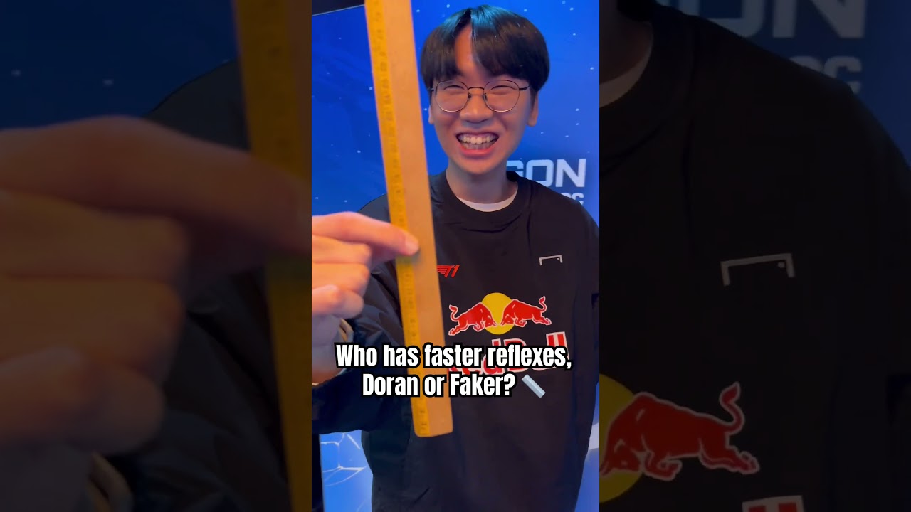 Who has faster reflexes, Doran or Faker? 📏