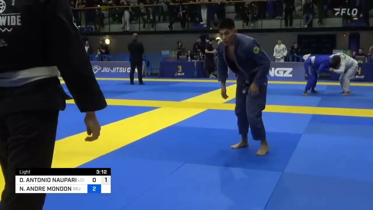 2023 European Jiu-Jitsu IBJJF Championship - White belt second fight