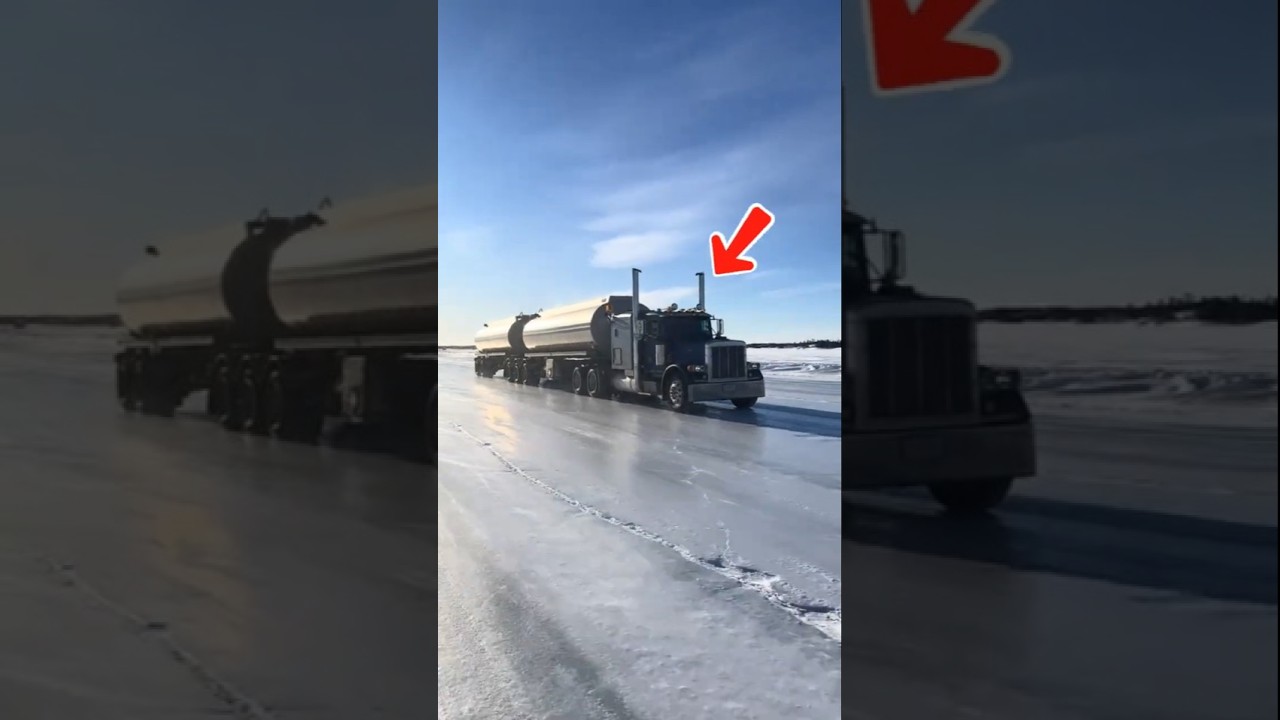 Почему дальнобойщики на зимниках НИКОГДА не ездят быстро! #грузоперевозки #зимники #дальнобойщик