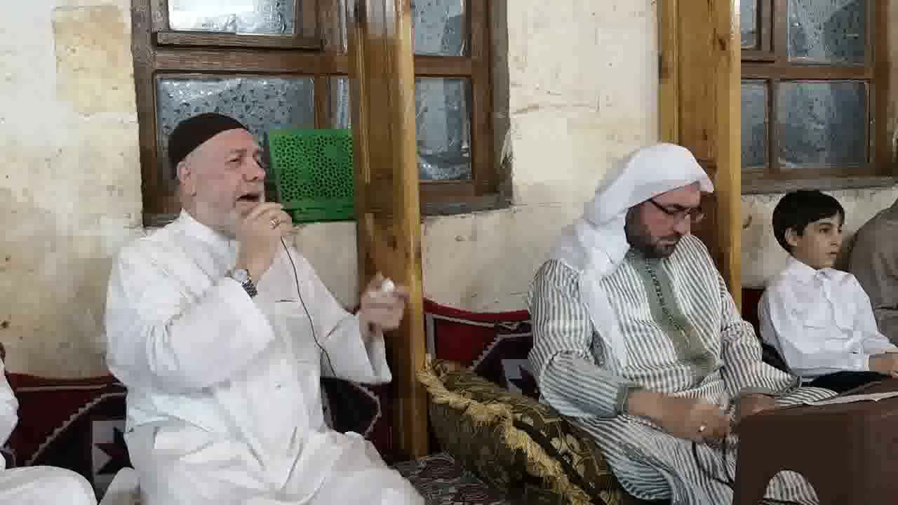 المداح الدكتور عمار السراج _ المولد النبوي عام ١٤٤٢ هـ _ بحضور الشيخ وائل الراوي.