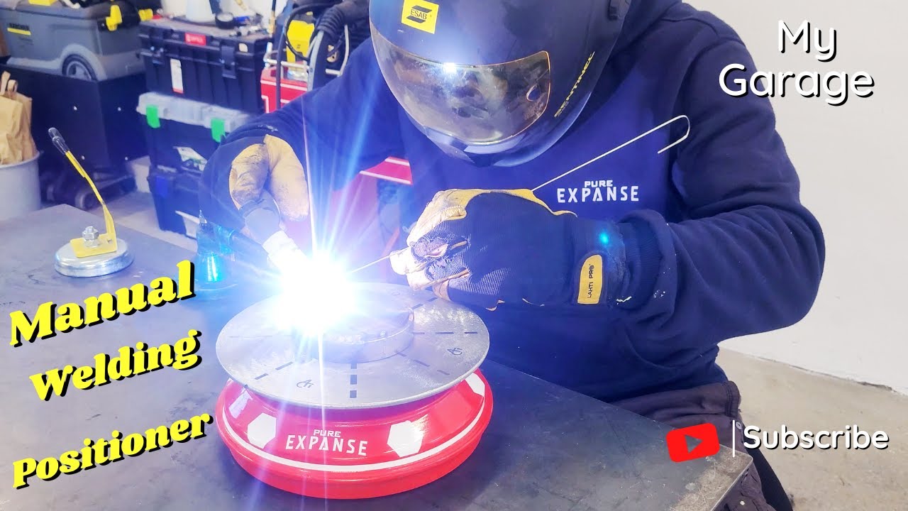 Сварочный вращатель как сделать ручной позиционер своими руками / My Garage / Junkyard /