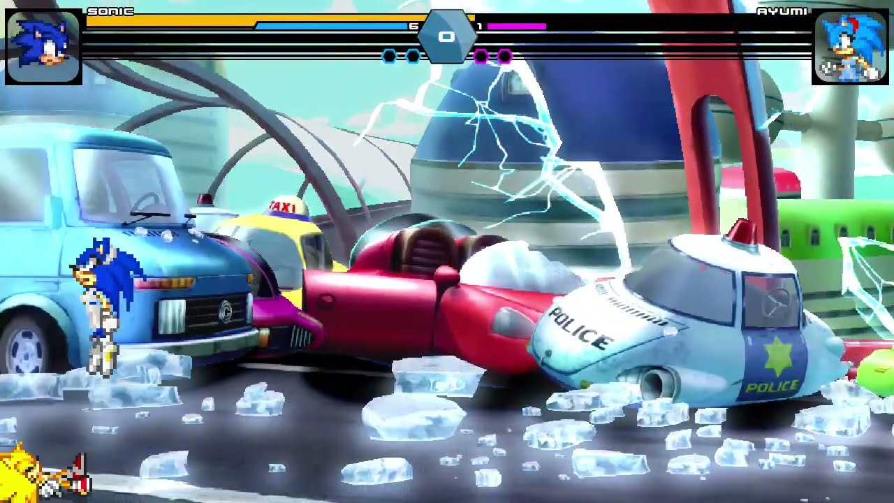 MUGEN Sonic DBS OP part 2