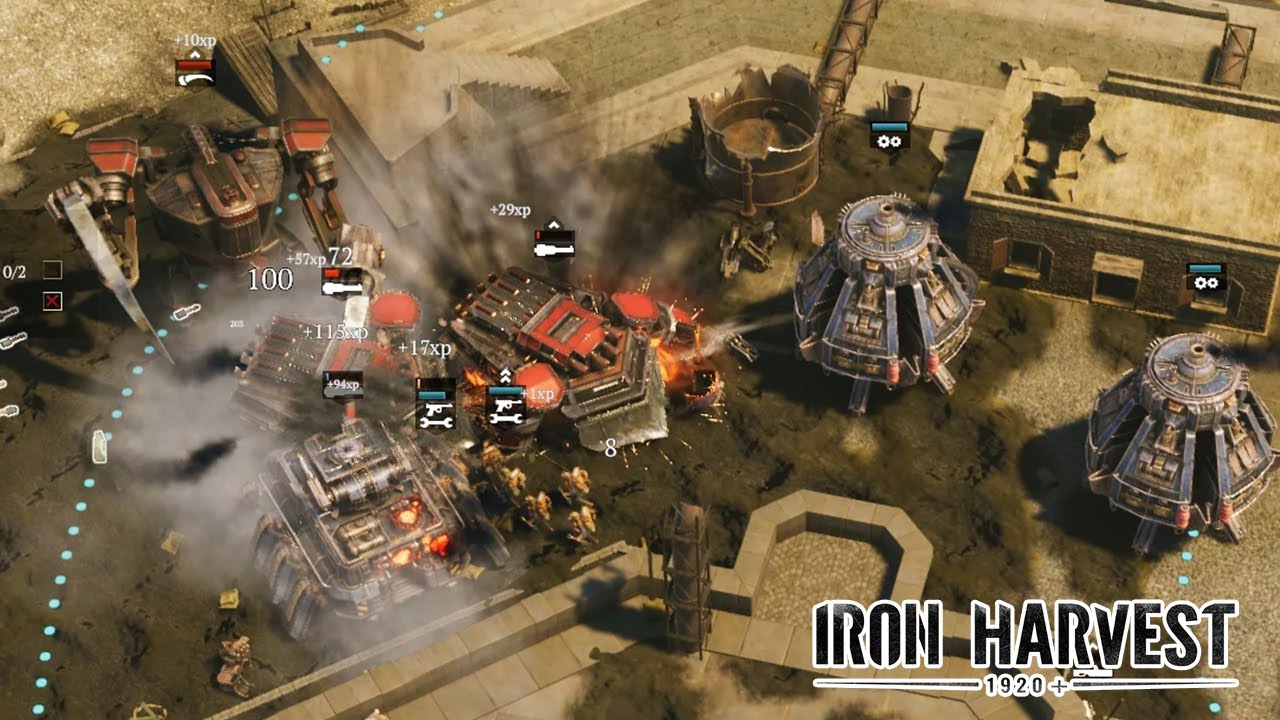 Iron Harvest - チャレンジ : 無限にロスヴィエトが攻めてくる要塞防御戦！ (Fortress City)【実況】