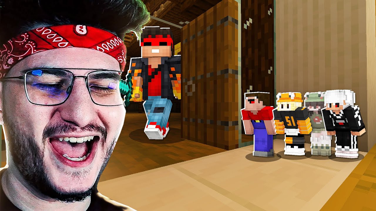 КАК МНЕ ОТЫСКАТЬ ВСЕХ КАРЛИКОВ В ОГРОМНОМ ОТЕЛЕ? ПРЯТКИ В МАЙНКРАФТ (Minecraft)