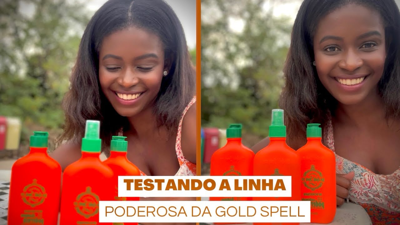 Tônico Poderoso da Gold Spell FUNCIONA mesmo? Testei com a linha toda!