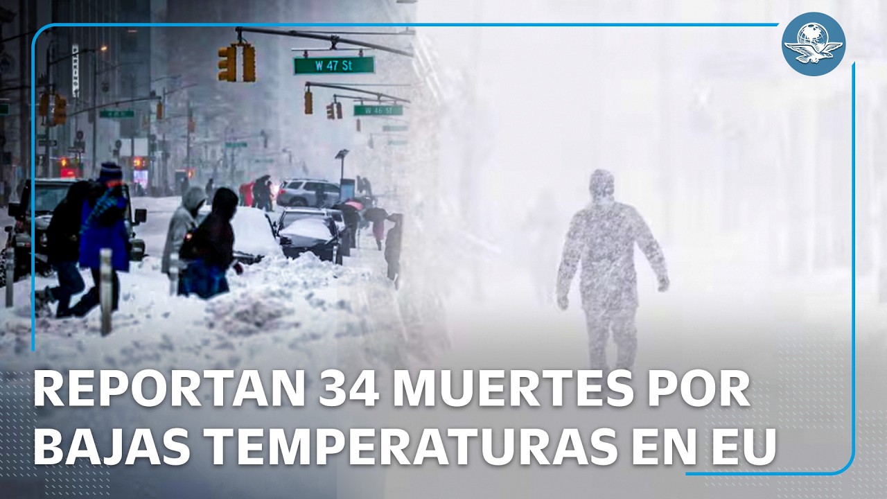 ¡Alerta por frío extremo! EU reporta terremotos de hielo por bajas temperaturas