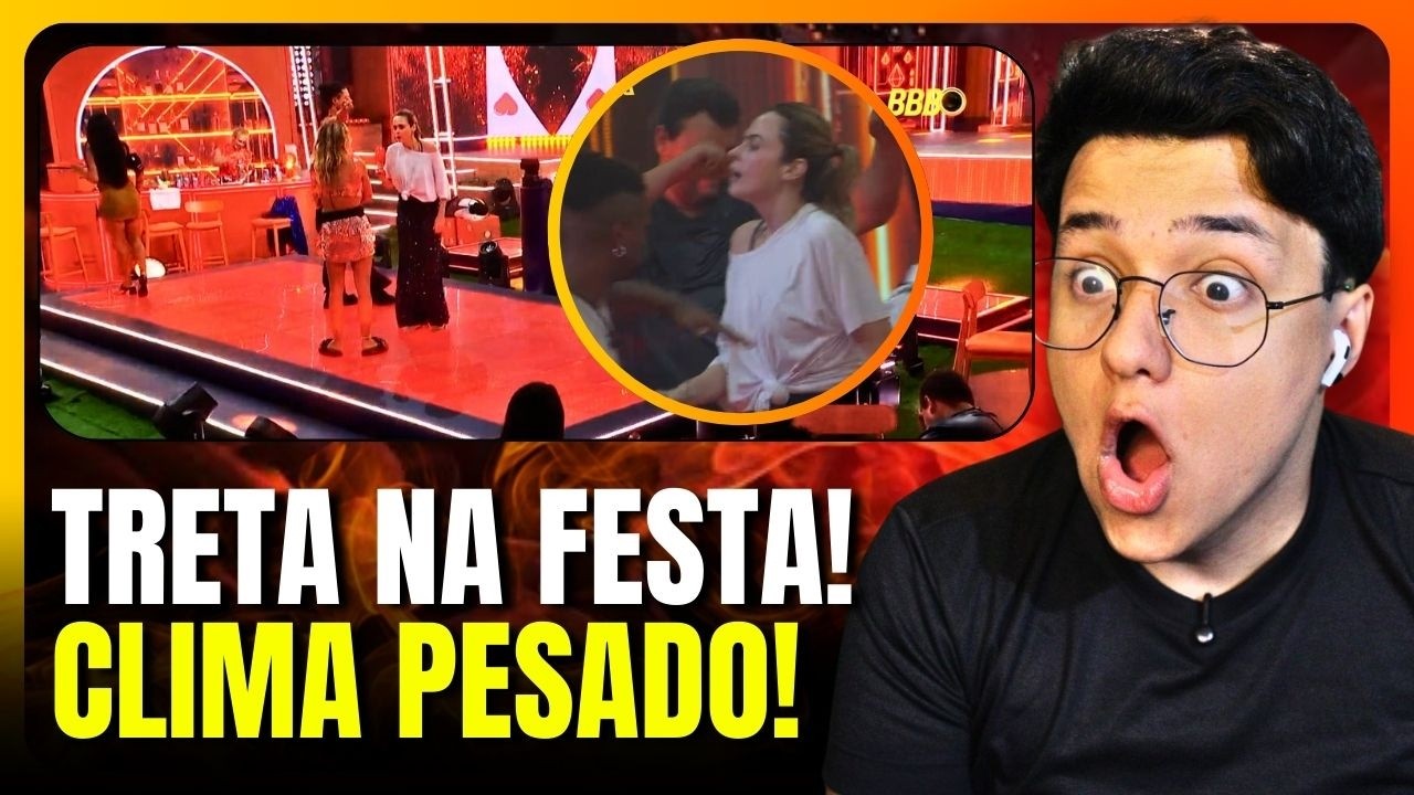 🚨FESTA VIRA TRETA! Show de Dilsinho esquenta clima e tensão explode no BBB26!