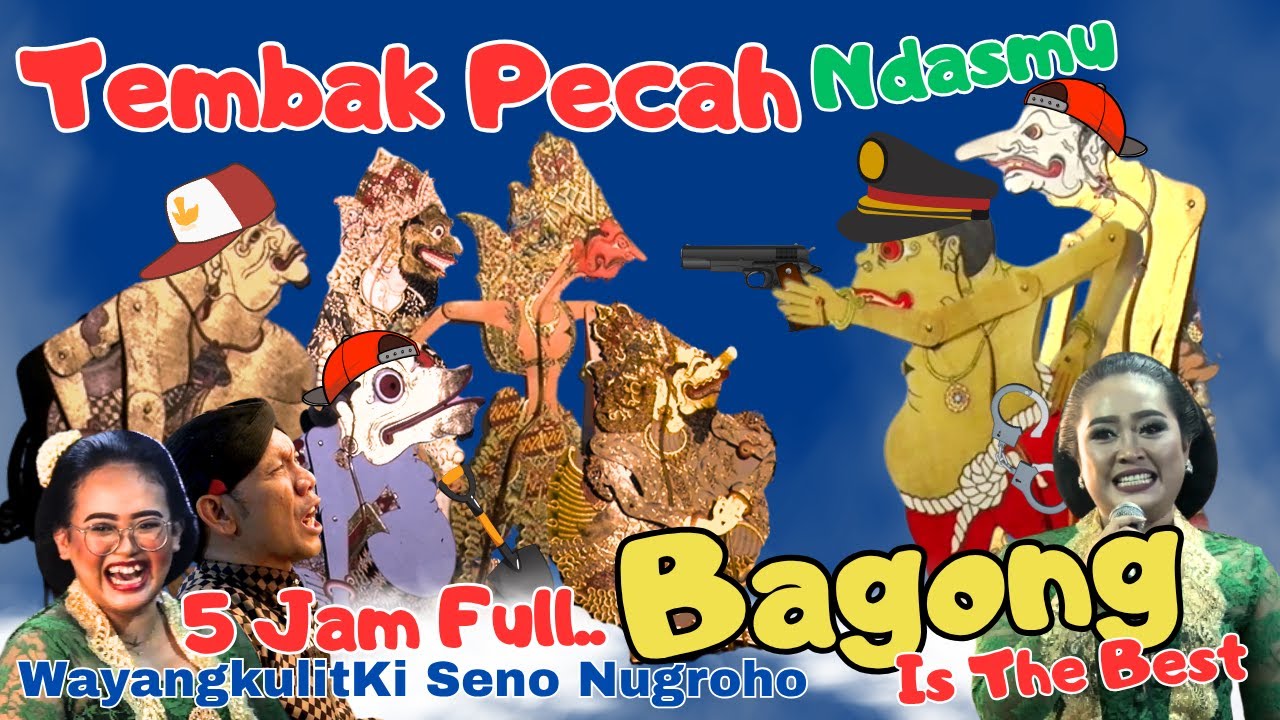 BAGONG LUCU DeeRR 5.Jam JADI UTUSAN NEGARA Wayangkulit Ki Seno Nugroho #bagongnggleleng #dalangseno