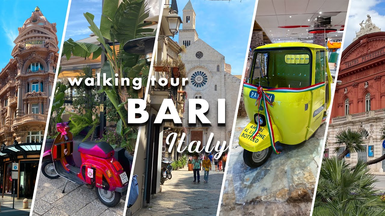 Discovering Bari 🇮🇹 – Italy’s Hidden Coastal Gem in Stunning 4K