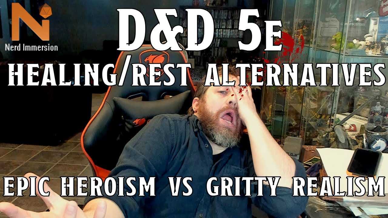 Альтернативы исцеления в D&D 5e и суровый реализм | Nerd Immersion