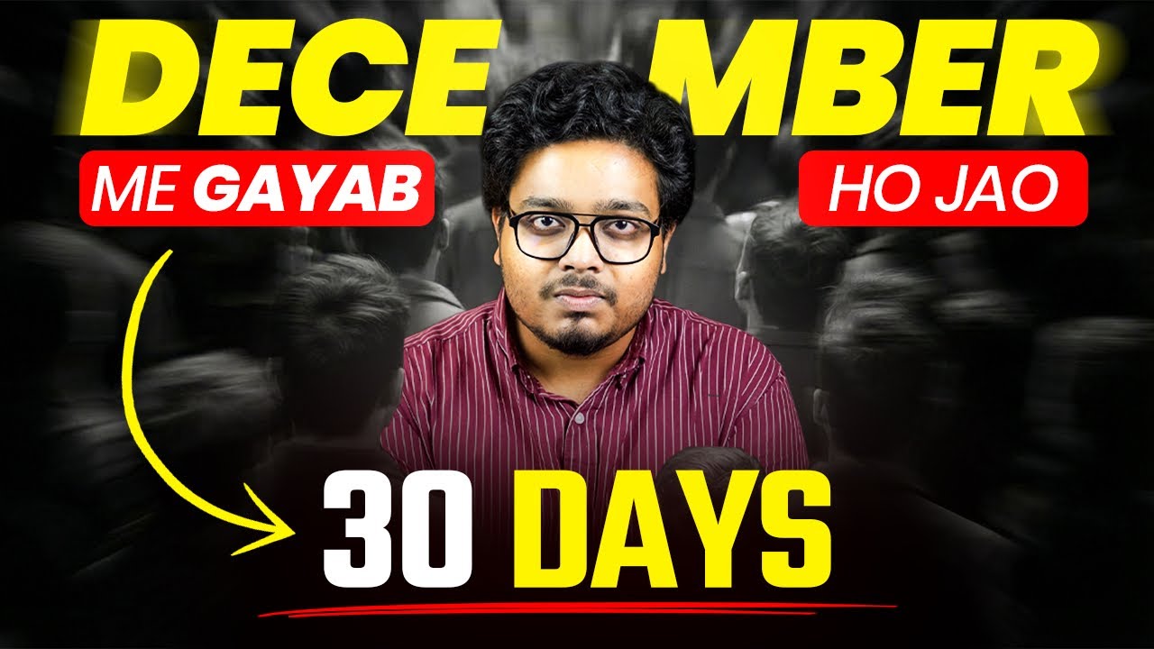 Class 10 - DISAPPEAR like this for 30 DAYS if you want 95+ | 7th December 2025