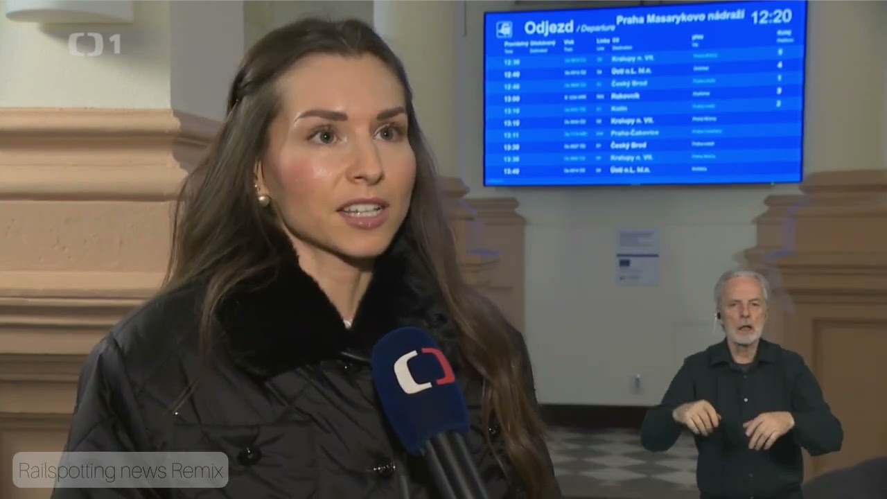Uzavřená čekárna na nádraží v Chrudimi