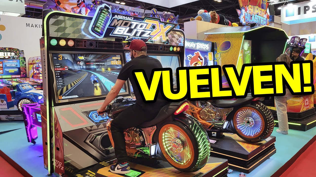 Feria Internacional Máquinas Arcade y Juego 2024, 40 Aniversario!