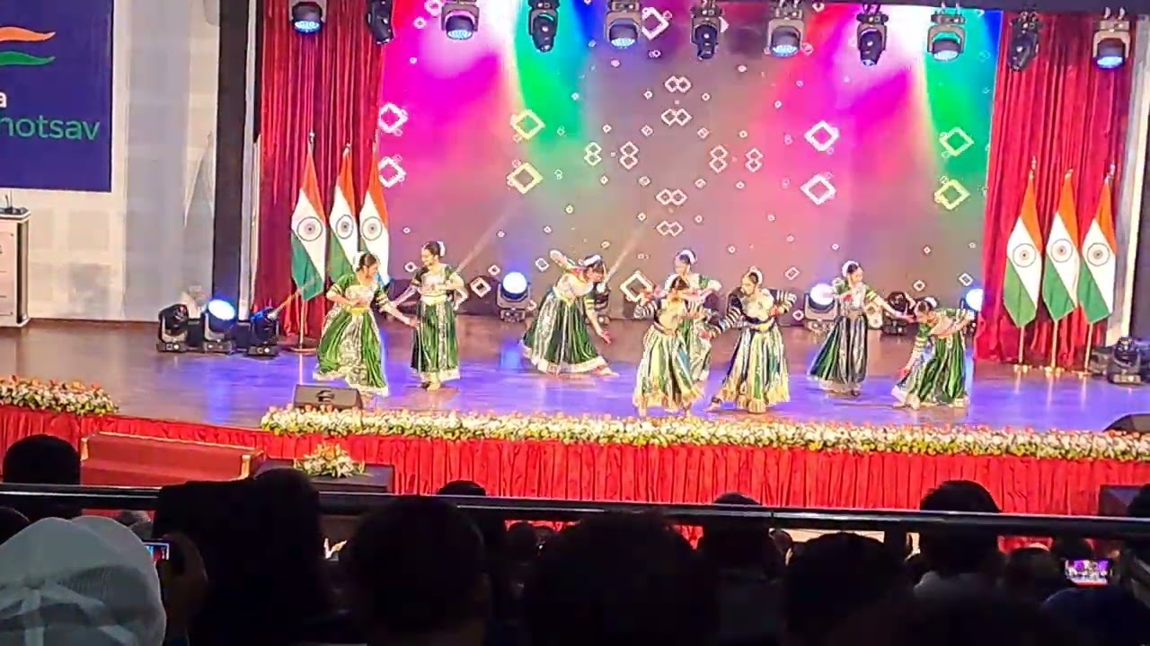 Peacock flute Dance Performance at DPS🦚🦚