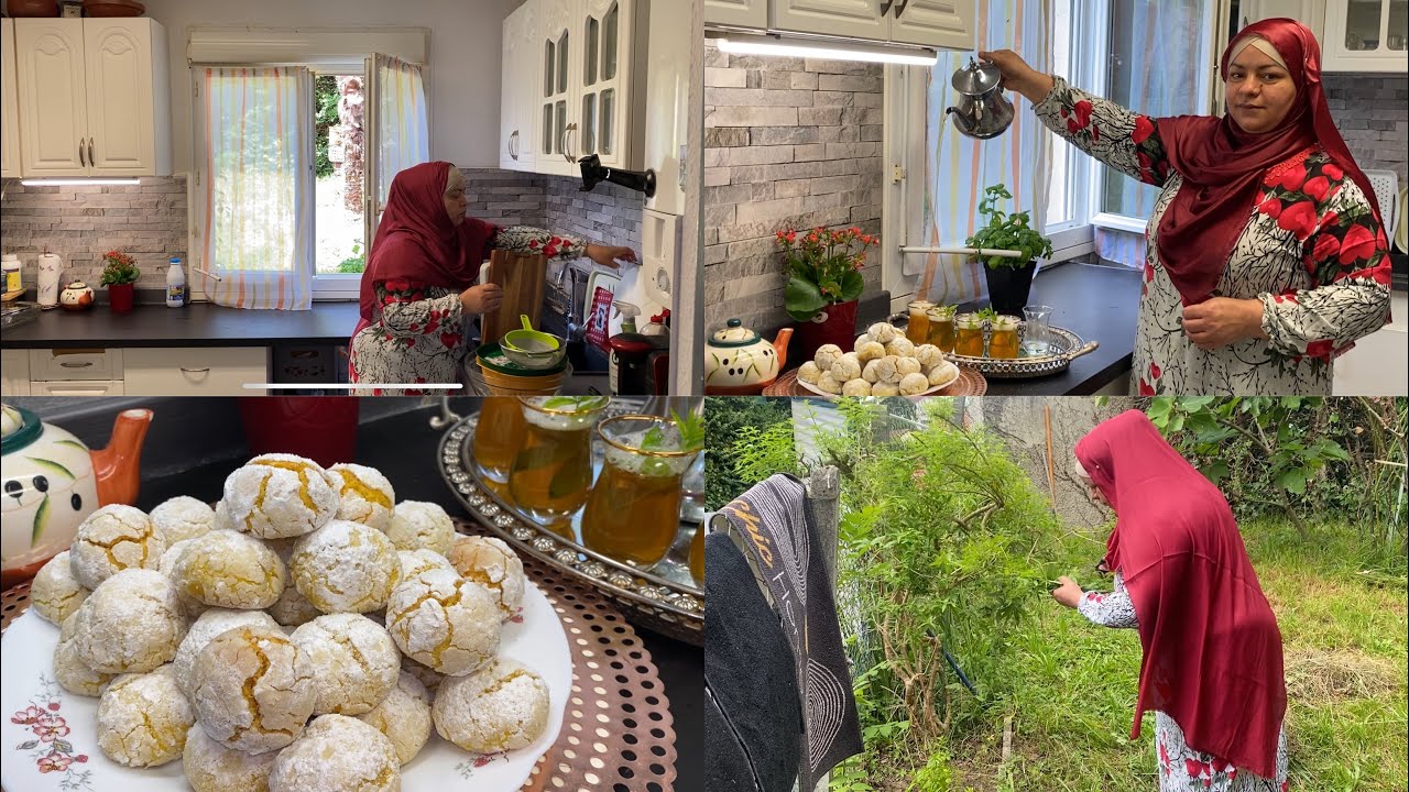 رجعنا لروتينات العادية بعد العيد روتين نشاط و حيوية👍حلوة ليمون🍋تاع جارتي معلكة و مشقة بنينة