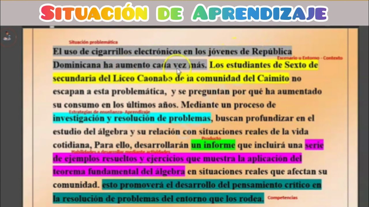 Cómo DISEÑAR una SITUACIÓN de APRENDIZAJE paso a paso ✍🏽