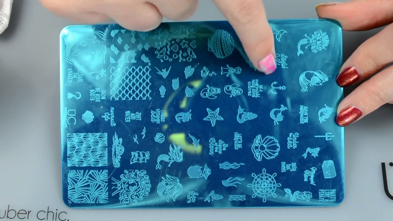 Uber Chic Stamping Plates Review & Swatches | Sam H Nails