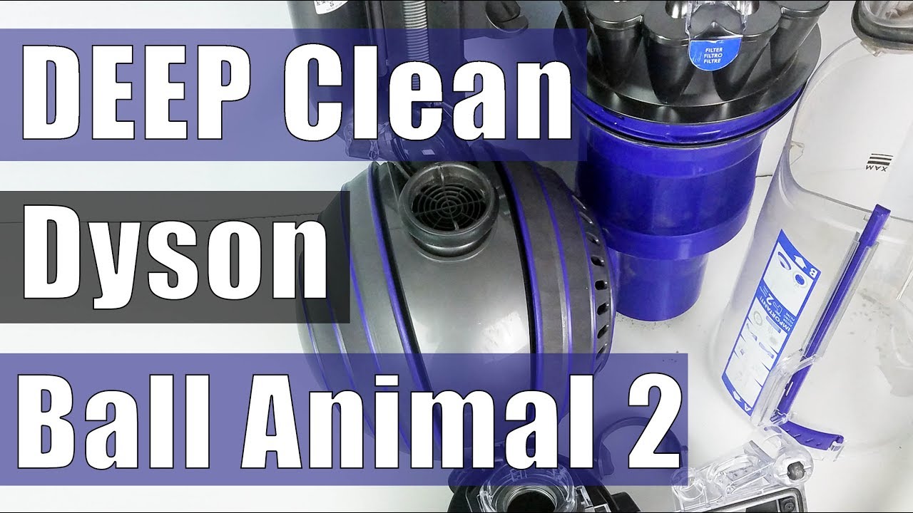 Dyson Ball Animal 2 — ГЛУБОКАЯ ОЧИСТКА — Восстановление мощности всасывания — Устранение неисправ...