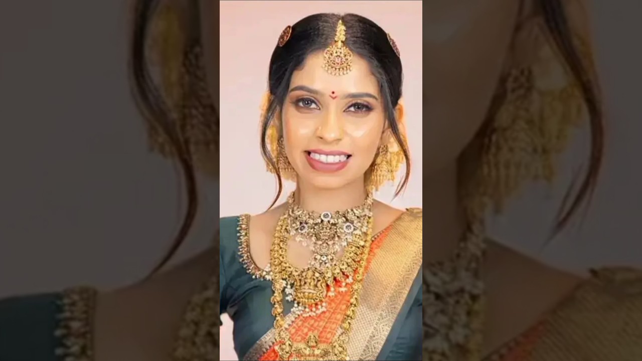 Renu sudhi wedding makeover looks 🥰 #renusudhi #viral #trending #shorts