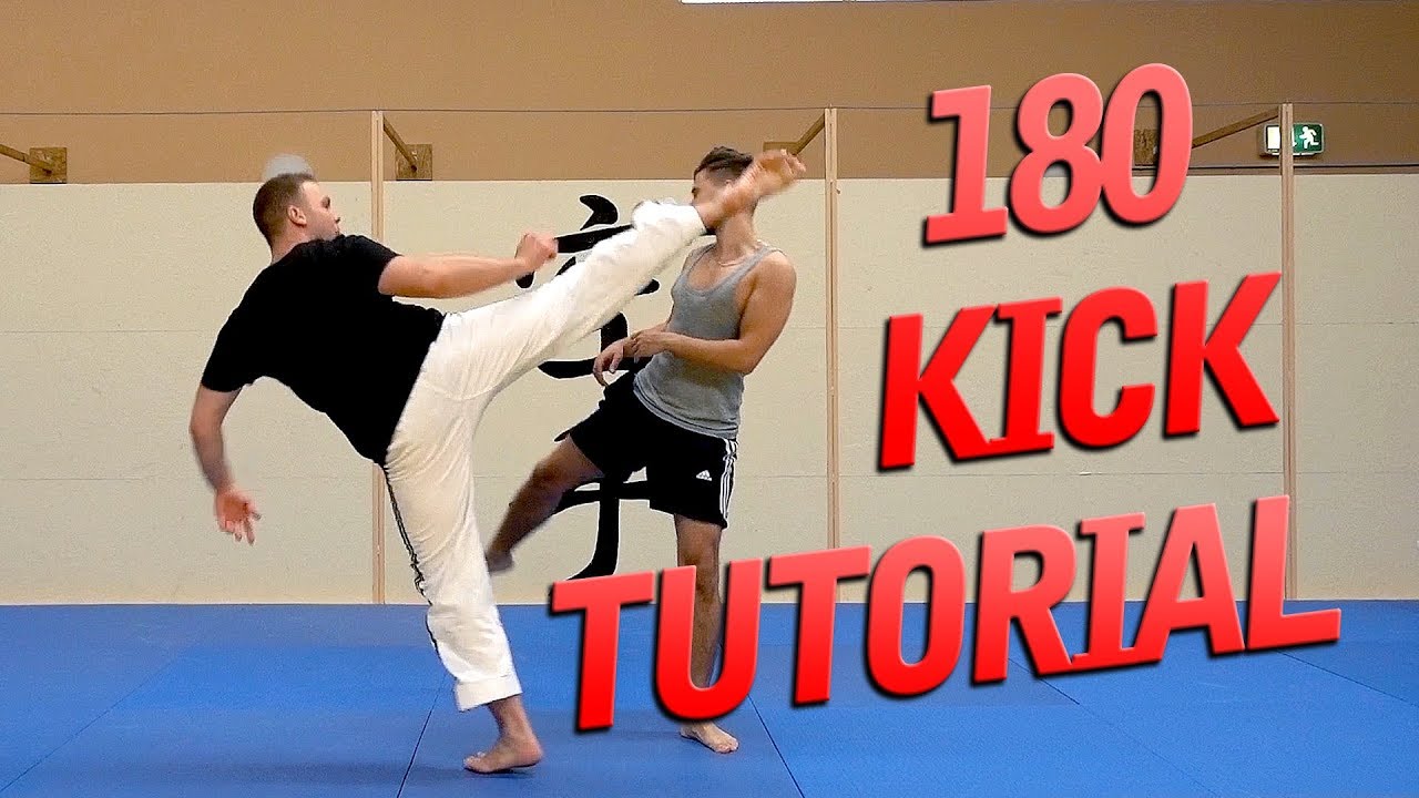 Taekwondo 180 Turning Kick Tornado Kick Tutorial Deutsch